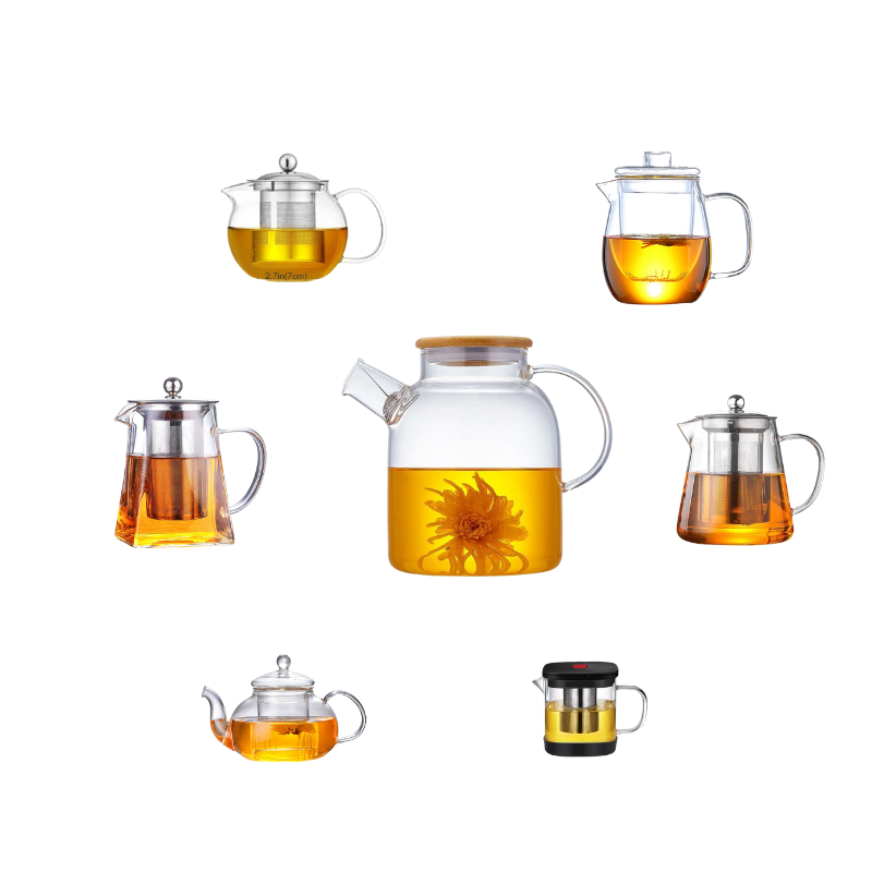 Glass Teapot with Infuser 54oz/1600ml