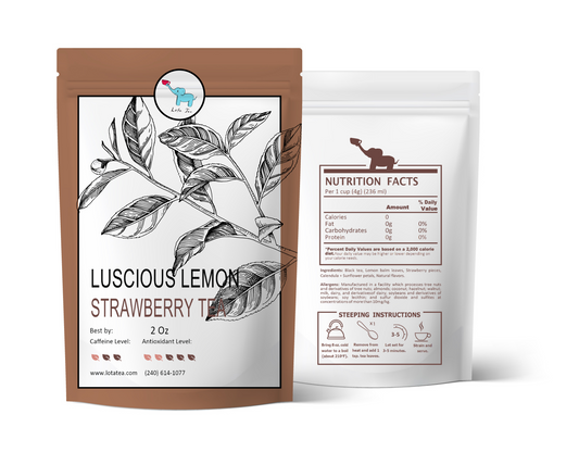 Luscious Lemon Strawberry Loose Leaf Tea
