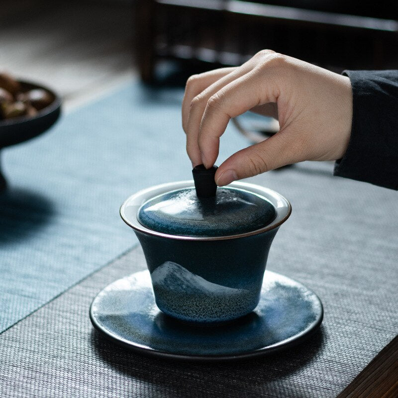 Ceramic Mountain Gaiwan