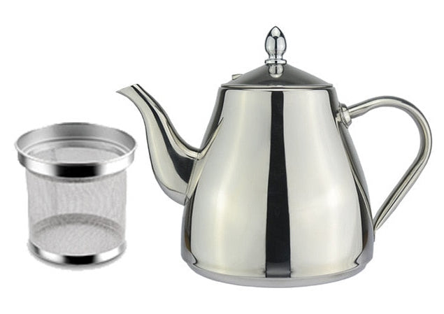 GANAZONO Stainless Steel Teapot Self Heating Hot Pot