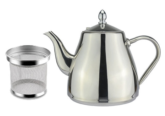 Stainless Steel Teapot With Infuser (40.6 - 67.6 oz.) – lotatea