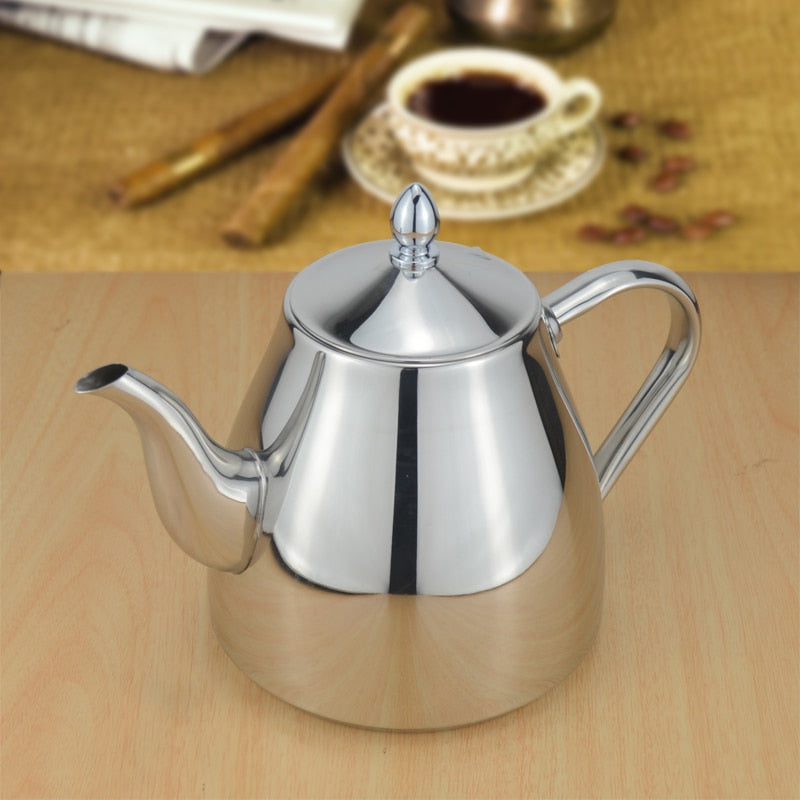 Stainless Steel Teapot With Infuser (40.6 - 67.6 oz.)