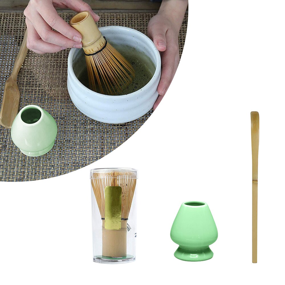 Matcha Kit with Whisk, Scoop, and Holder