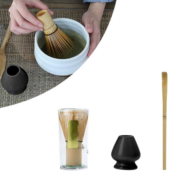Matcha Kit with Whisk, Scoop, and Holder