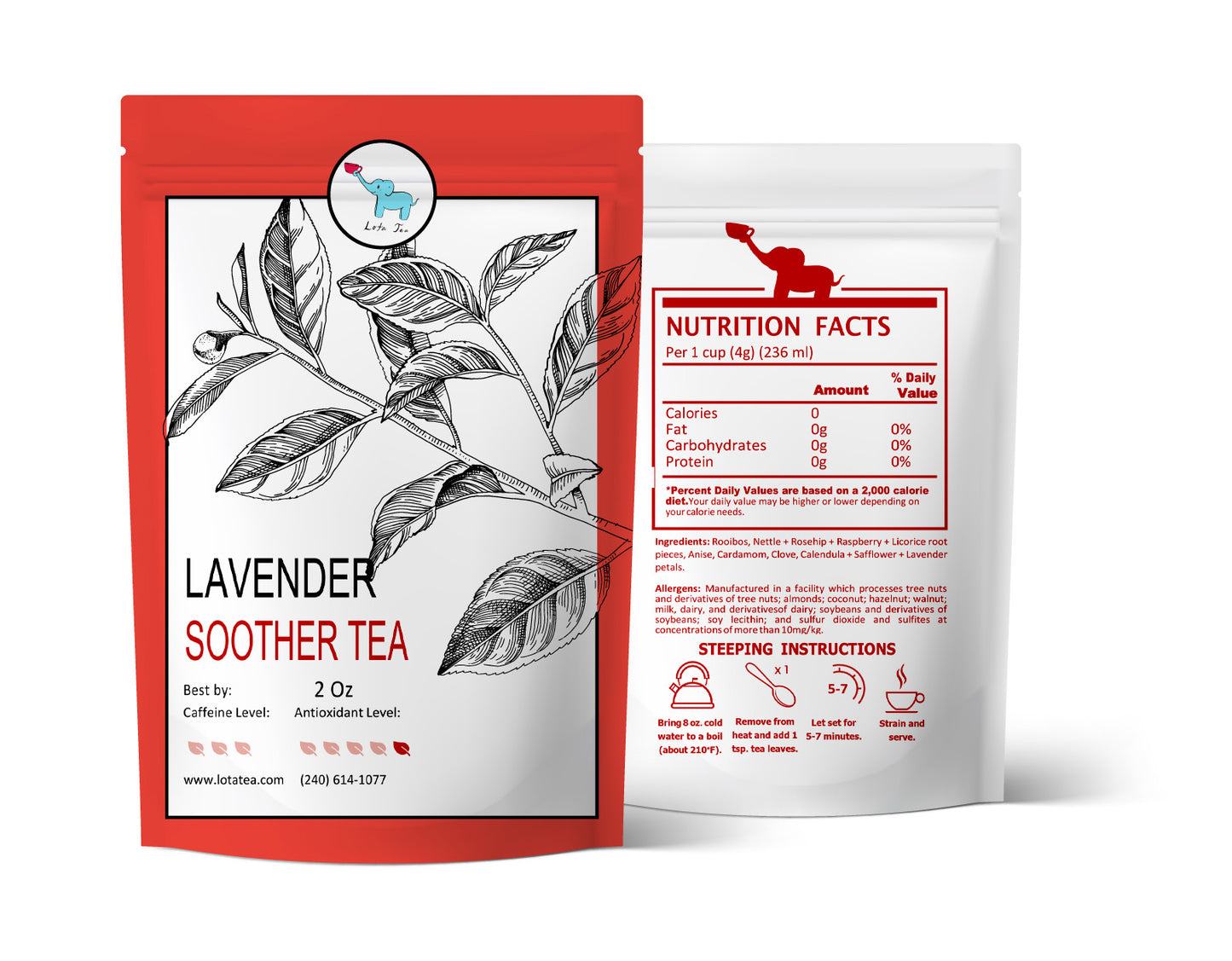 Lavender Soother Loose Leaf Tea