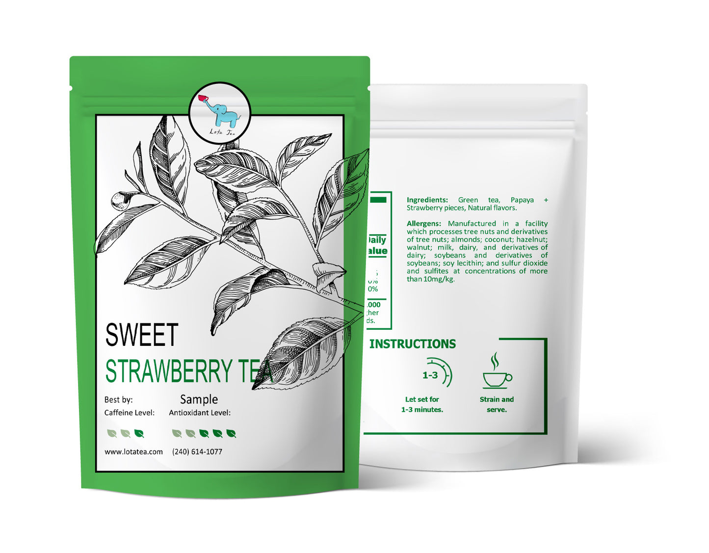 Sweet Strawberry Loose Leaf Tea