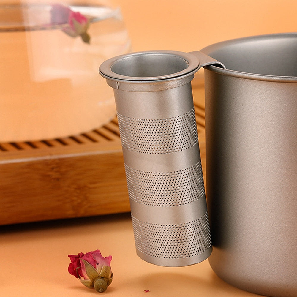 Titanium Tea Infuser With Handle